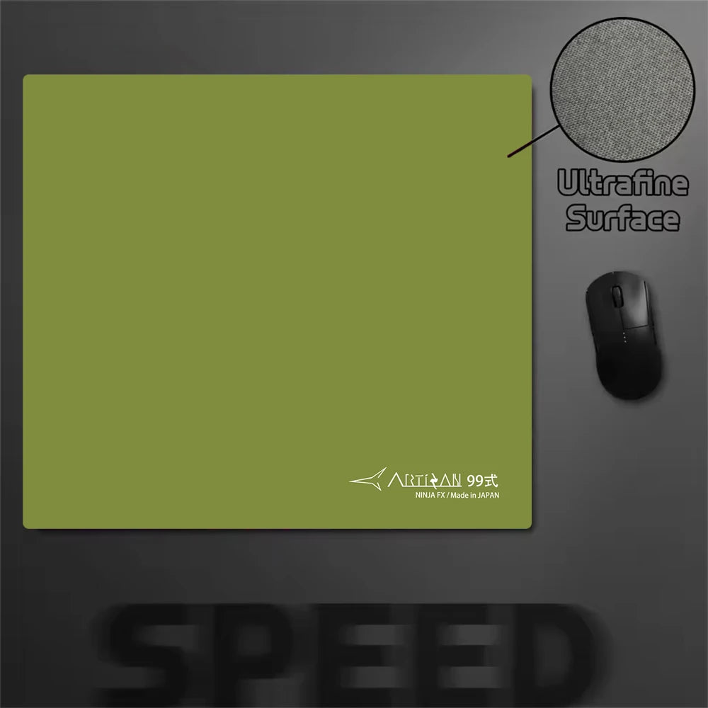 ARTISAN FX Non-Slip Gaming Mouse Pad with Stitched Edges and Waterproof Surface - Small Keyboard Gaming Mat