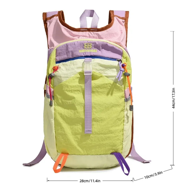 Fashionable Multifunctional Backpack, Contrasting Colors, Suitable for Travel Backpacks, Sports Backpacks, Hiking Backpacks, Etc