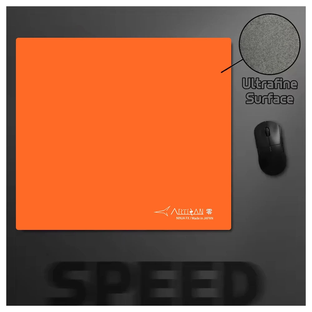 ARTISAN FX Non-Slip Gaming Mouse Pad with Stitched Edges and Waterproof Surface - Small Keyboard Gaming Mat